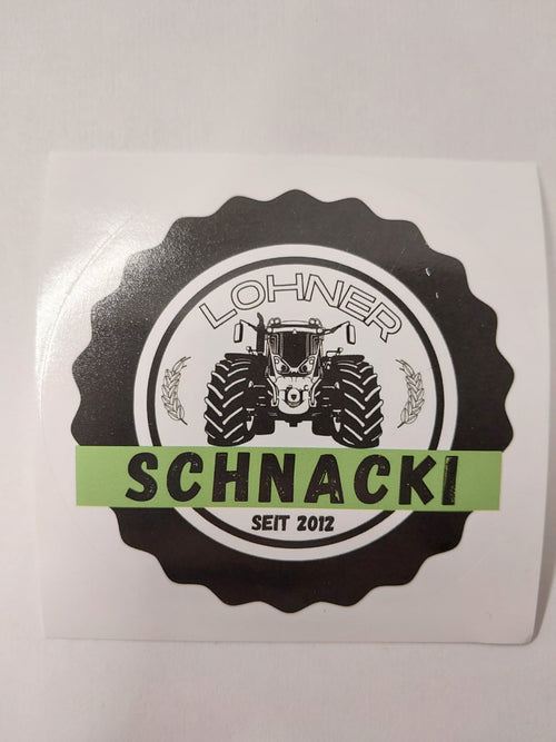 Aufkleber Schnacki Lohner