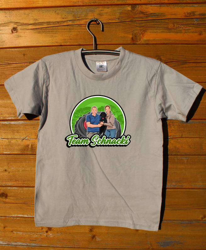 T-Shirt Kids Grau