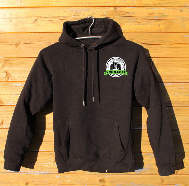 Hoodie mit Kapuze Schwarz