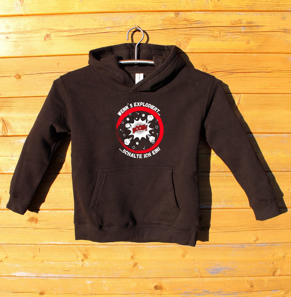 Hoodie Kids Schwarz