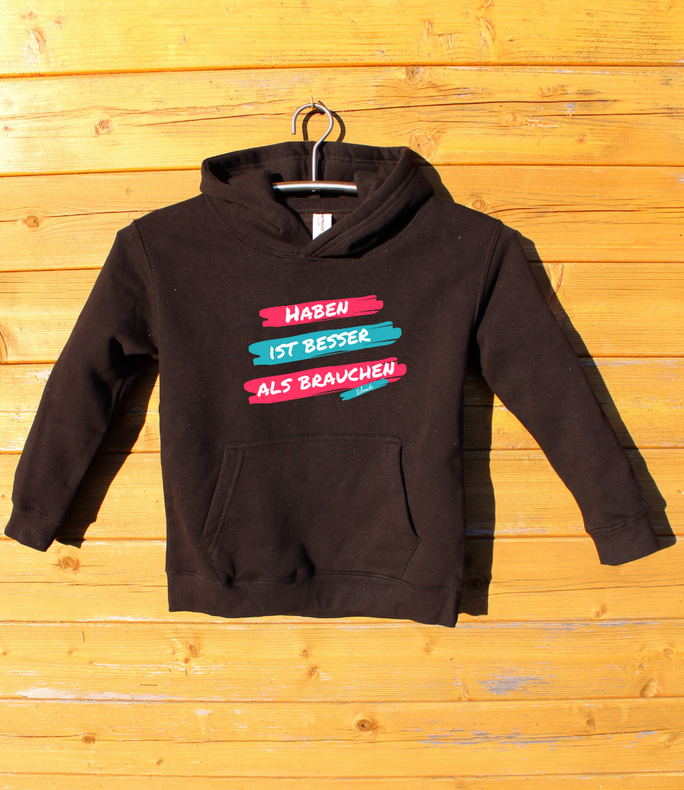 Hoodie Kids Schwarz