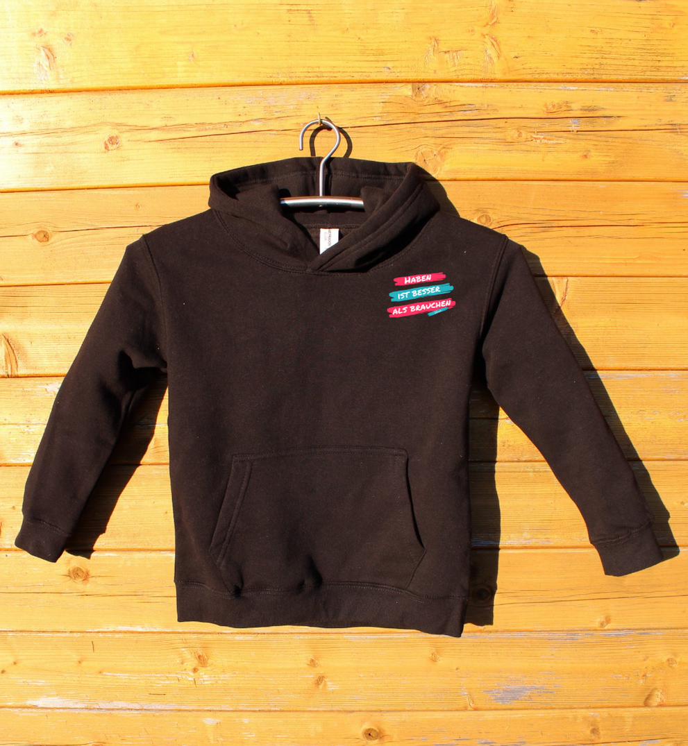 Hoodie Kids Schwarz