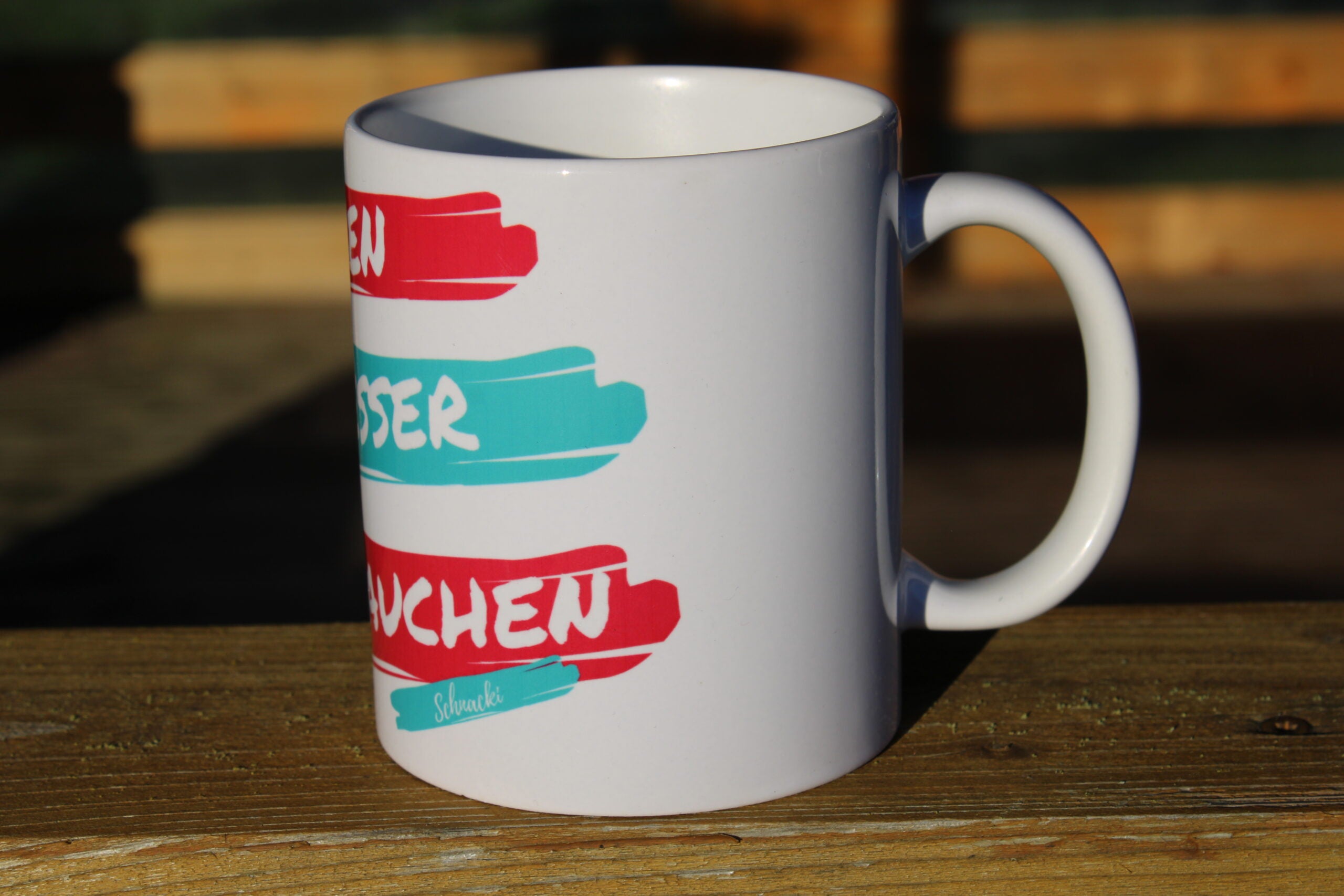Tasse „Haben ist besser als brauchen“