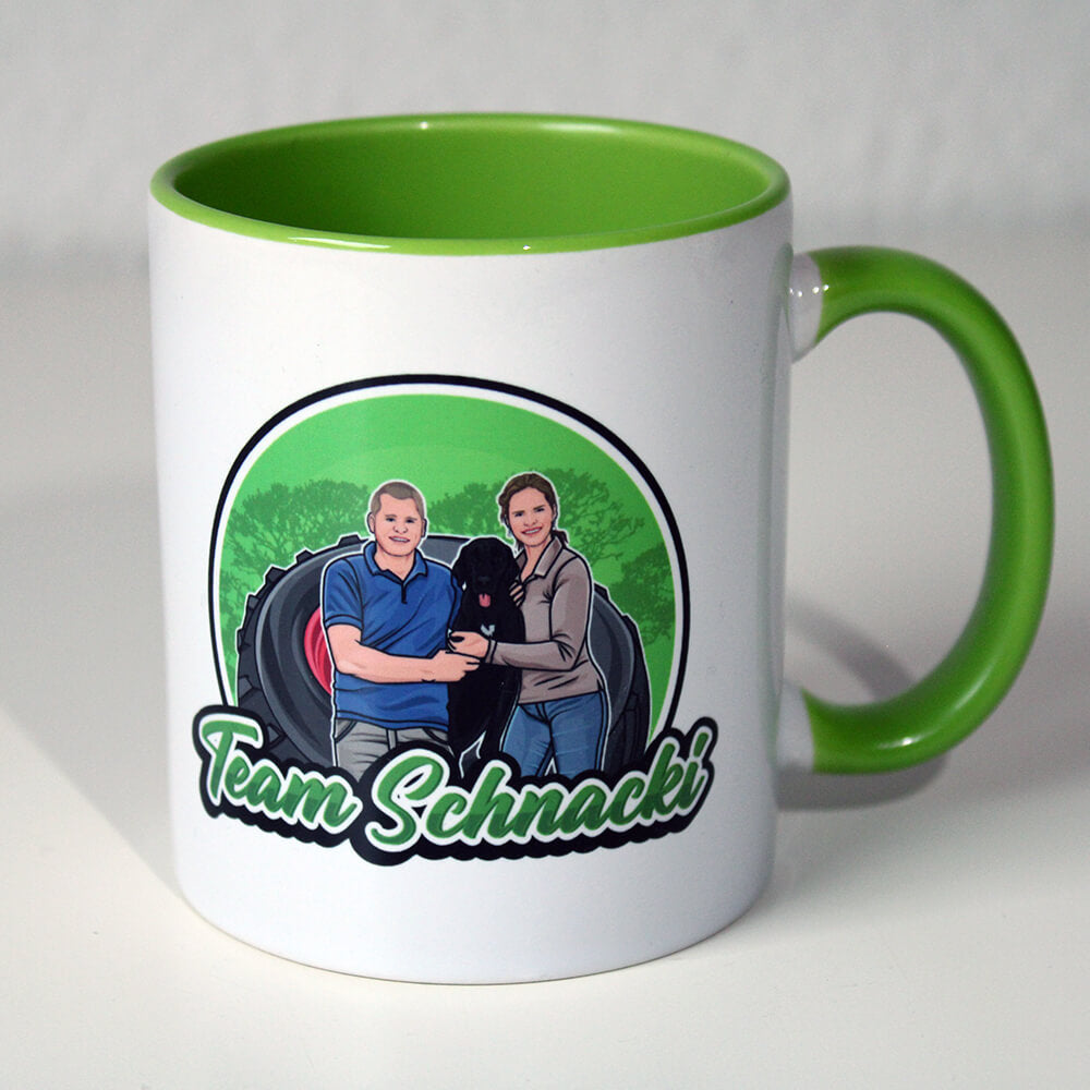 Tasse „Team Schnacki“